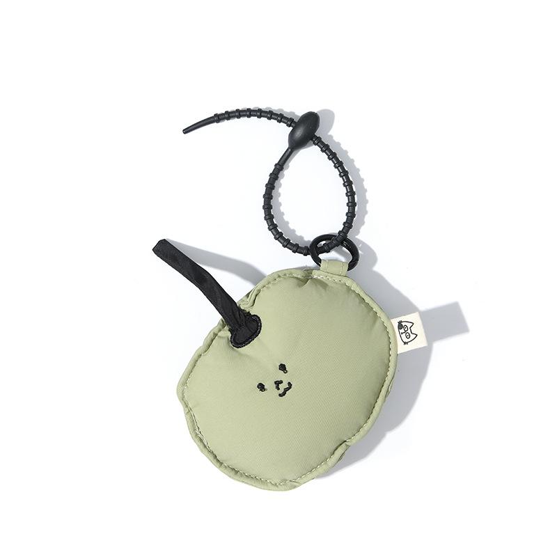 Earphone Carry Case Keychain,Pocket Earbud Travel Carrying Case for Smartphone Earphone,Wireless Headset,USB Cable,Storage Bags