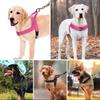 with Reflective Strips Walking Dog Leash Vest Nylon Dog Harness  German Shepherd