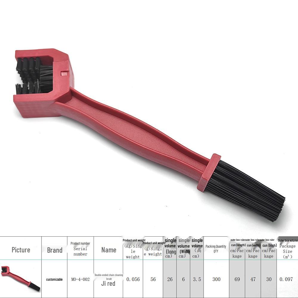 Motorcycle & Mountain Bike Chain Cleaning Set with Big Brush