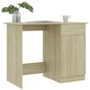 VidaXL Bureau Chêne sonoma 100 x 50 x 76 cm Aggloméré