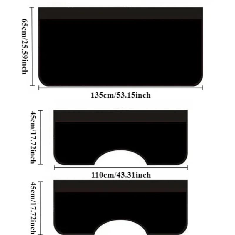 3 Stück Universelle Auto-Kotflügelabdeckung Schutzblech Magnetisches Lederpolster Faltbare Schutzmatte Für Auto-Reparatur und Mechanikerarbeiten