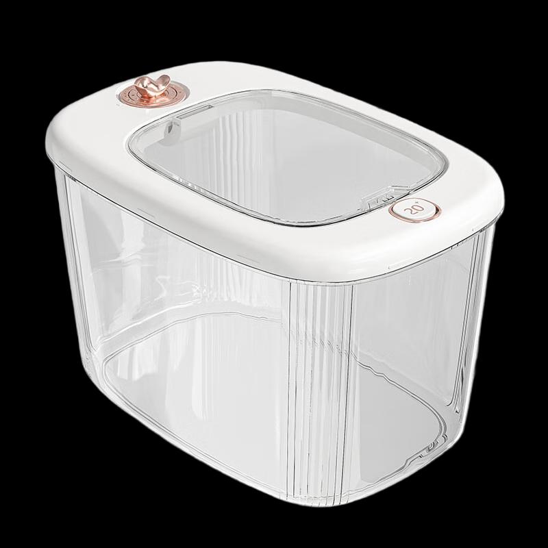 Tilona Transparent Rice & Grain Storage Bin