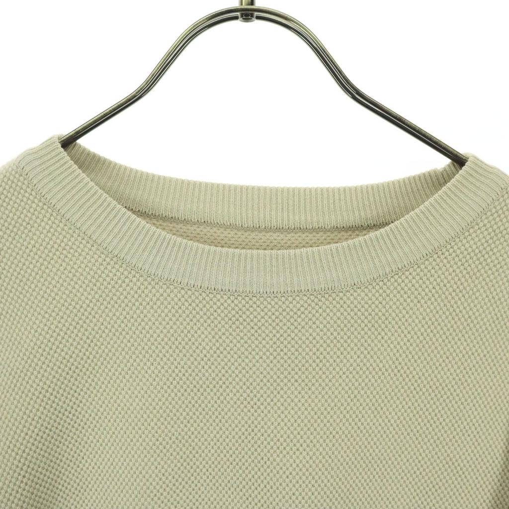 Crepuscule 7 Minutes Sleeve Crew Neck Cut F Beige Women Used