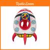 Children's Inflatable Toy Steering Wheel Rocket Plane Swim Ring Pvc Seat Ring Baby Lifebuoy Wholesale