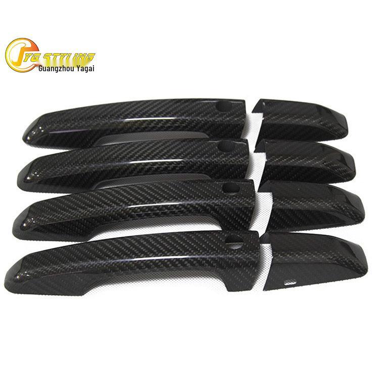 Dry Carbon Fiber Door Handle for Land Rover Range Rover, Discovery, and Freelander