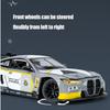 1/24 Scale M4 Alloy Model Car for Kids, Diecast Metal, Racing Car Toy, Sound Light, Boy Gift Collection
