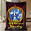 Soft Flannel Blanket Lightweight Cozy Bedroom Living Room CoverThe Addams Family