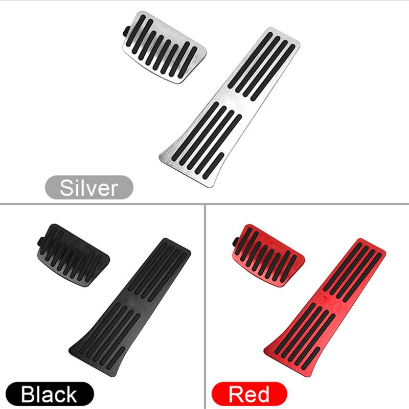 For Hyundai Sonata 10 LF 2015-2018 2019 2020 2024 2024 2024 Aluminum Car Accelerator Gas Pedal Brake Pedals Non-Slip Cover Pads