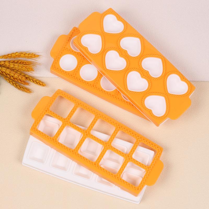 Ravioli Mold Ravioli Maker Plastic Dumplings Mold Heart Round Square Shape Dumplings Maker Kitchen Pastry Tool