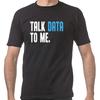 Parla Dati Con Me Scienziato Divertente Data Analyst Scienziato Geek Magliette Unisex Unisexs Moda Casual Oversize 100% Cotone Maglietta