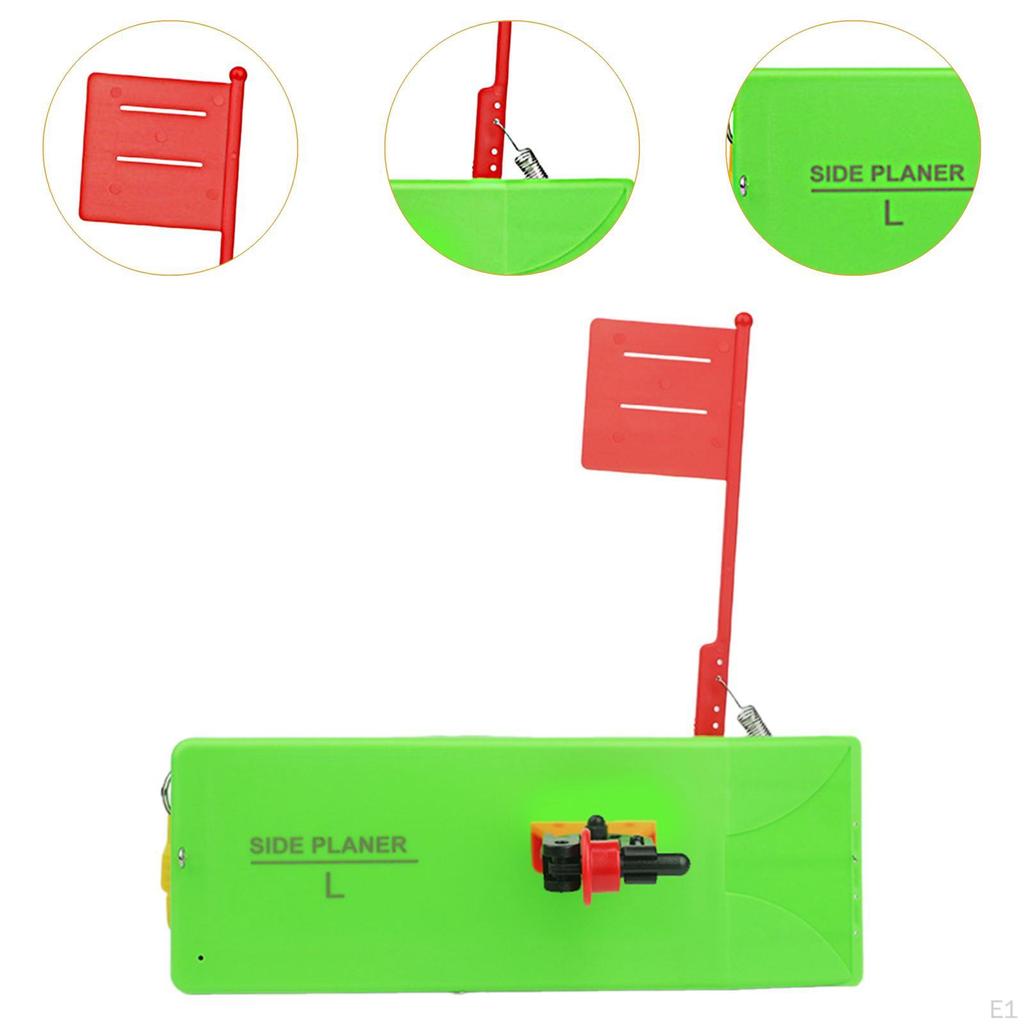 Fishing Planer Board Accessory Side Snap Release Clip for Offshore