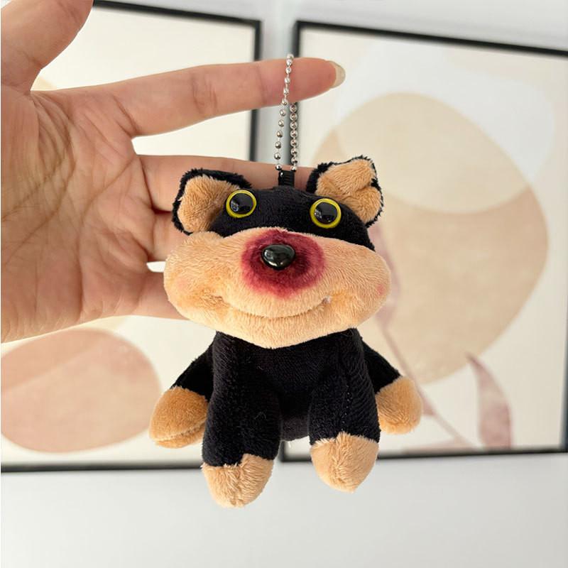Plush Small Sweet Dog Toy With Compact Size Ideal For Cute Accessories Bag