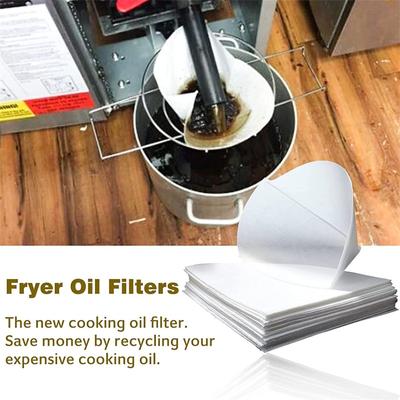 40 Stück Fritteusenölfilter Kegelfilter Vliesfilterkegel Speiseölfilterkegel Filter Küche Restaurants els Zubehör