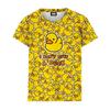 Y2k Móda 3D Roztomilý Potisk Žluté Kachny Tričko Gumová Grafická Trička Dětské Vtipné Streetwear Top Unisex Trička s Krátkým Rukávem