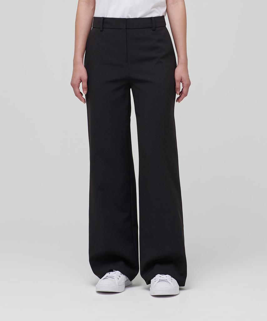 Musinsa Standard Woman Women'S Fluid Wide Slacks [Black]