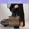Stylish Leopard Print Large Capacity Tote Bag For Women Perfect For Everyday Use