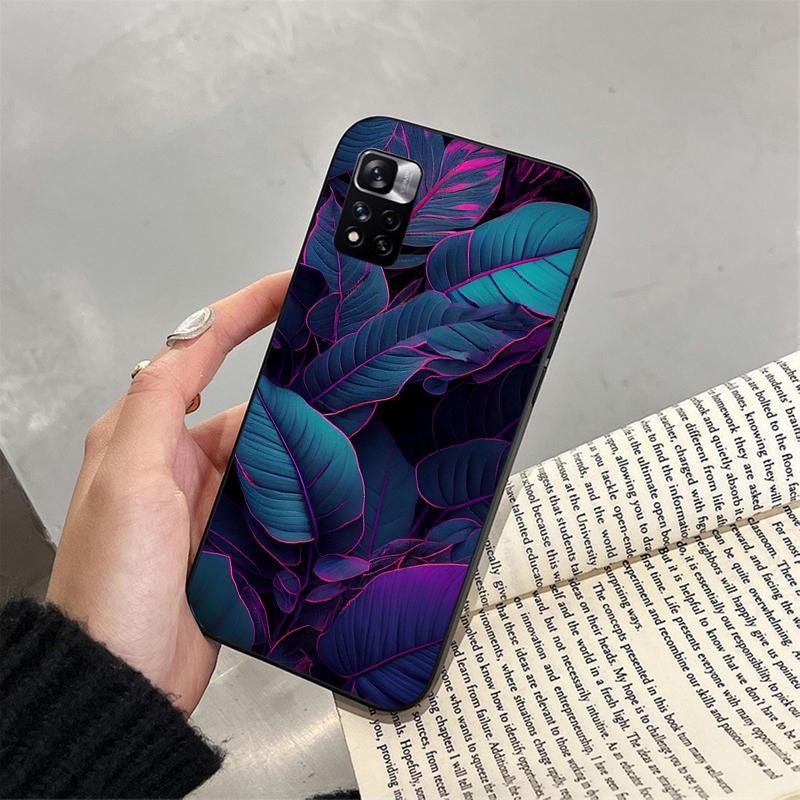 Tropical Palm Tree Leaves Carcasa Funda Phone Case For Xiaomi Redmi note 14 ProPlus 14 13 12 11 10 Pro 14S 12S 11S Redmi 14C 13C