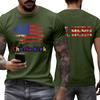 Men's Printed Short Sleeve T-Shirt Men's Loose Casual Short Sleeve Top
