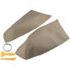 Car Rear Door Panel Armrest Cover Interior Door Trims for Honda Pilot 2009-2015 Beige 1 Pair