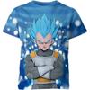 2026 New Dragon Ball Goku Vegeta Men Football Jersey Summer Casual Women T-shirt Cartoon Japan Anime