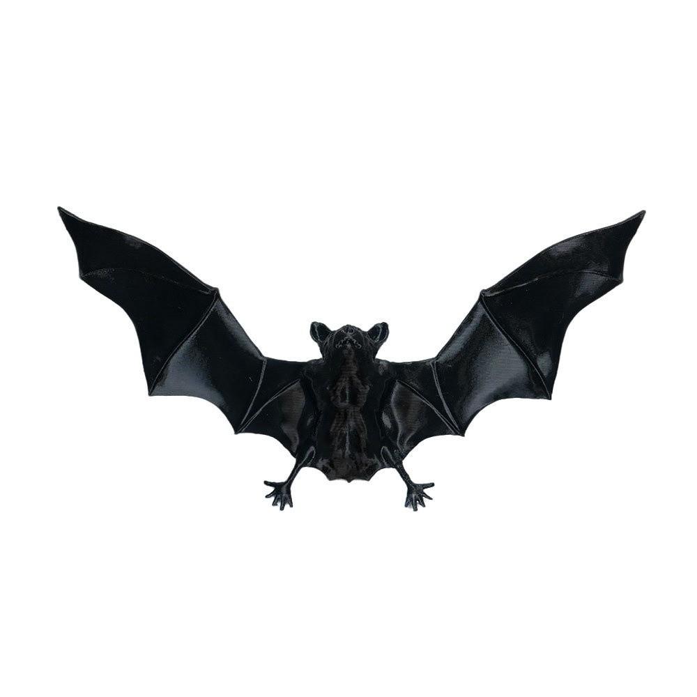 Gothic Style Bat Decorative Hanging Pendant PVC Flying Bat Wind Chime Garden Porch