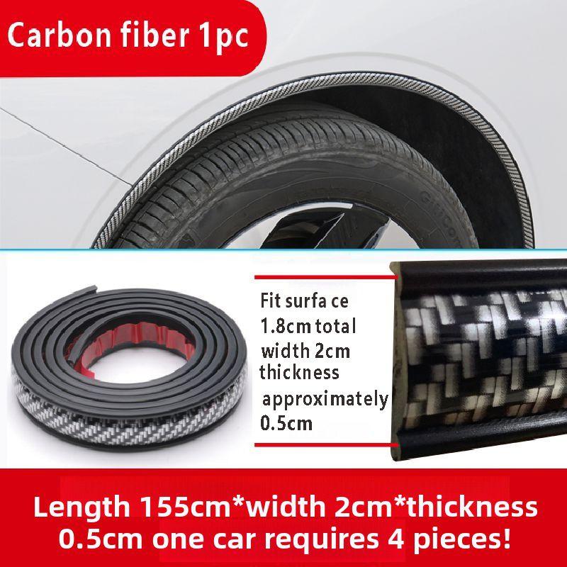 For BMW X1 E84 X3 F25 X4 F26 X5 E70 F15 X6 E71 E72 F16 Car Wheel Arches Wing Expander Anti-collision Anti wear Strip Accessories