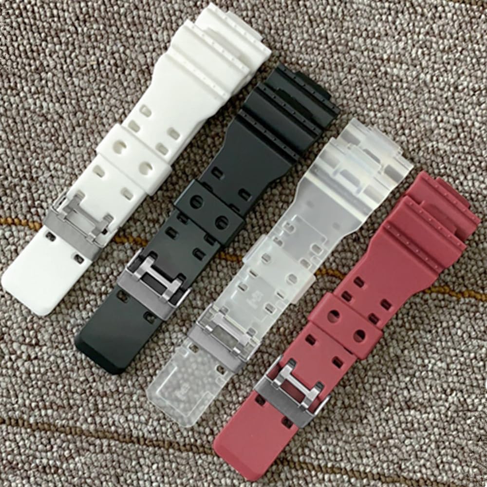 16mm Breite Wasserdichte Uhr Kompatibel mit Original Casio Kompatibel mit und Armband, Bänder, G-8900A, GR-8900A, GW-8900A, GA-110, GA-100, GD-100, GD-110