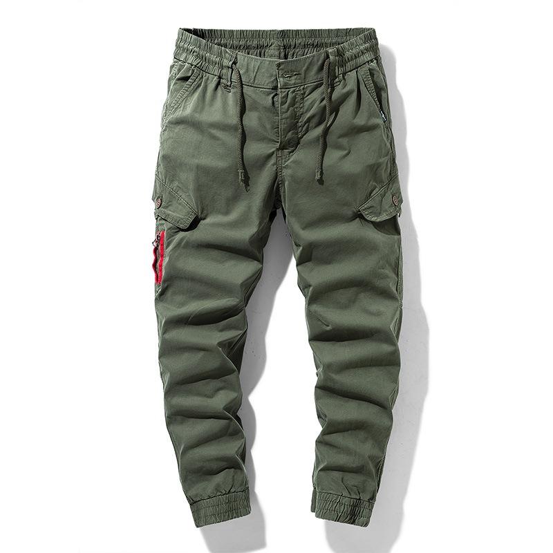 

Men s Wear-resistant Fashion Overalls, Green Pants, Men s Wide-leg Summer Functional Pants, Trendy Trousers, High-end Men s Clothing 28 армия зеленый
