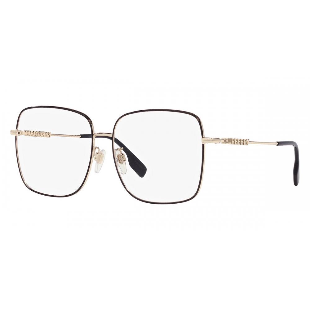 

Burberry Women s Quincy 57mm Light Gold Black Opticals
