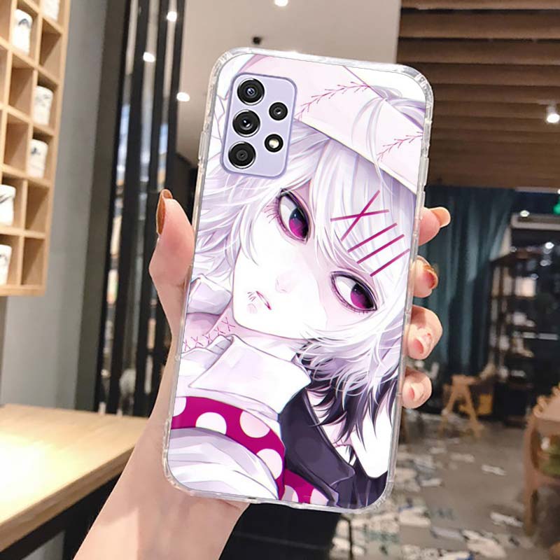 JUUZOU SUZUYA Tokyo Ghouls Phone Case Cover For Samsung Galaxy A13 A14 A15 A16 A17 A53 A54 A55 A56 A33 A34 A35 A36 A23 A24 A25 A