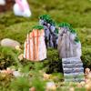 3pcs Micro Landscape Bryophyte Bottle Mini Rockery Multi Meat Ecological Bottle Potted