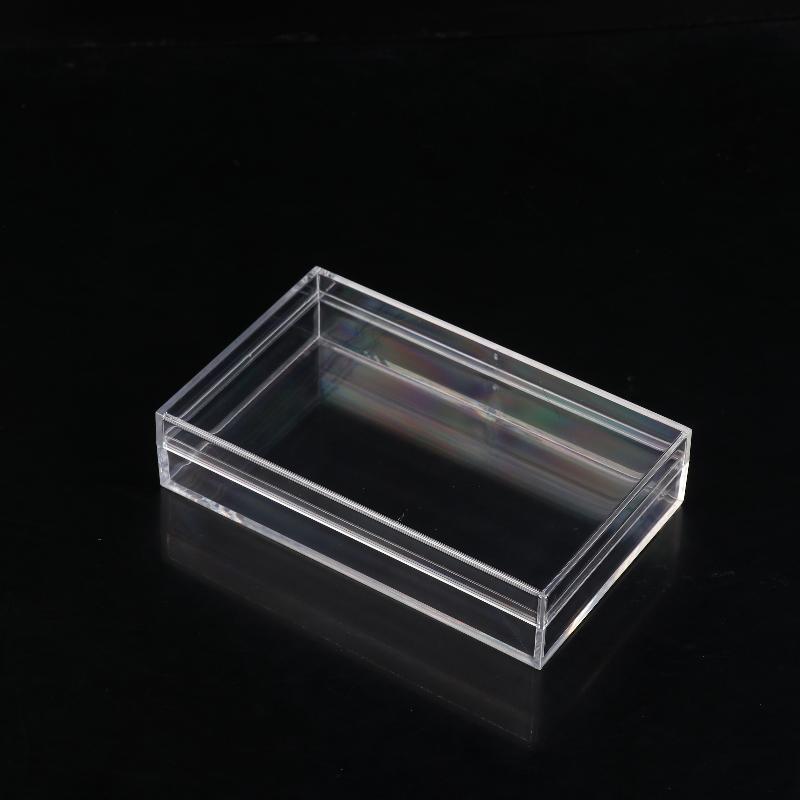 Thickened Rectangular Acrylic Storage Box High Transparency Food Gift Packaging Plant Landscaping Transparent Box
