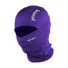 Letter Print Full Face Mask Red Heart Pattern Hood Cover Balaclava Hat  Sun Protection