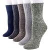 5 Pairs of Luxuriously Soft Thermal Men Socks Insulated for All-Weather Warmth Durable Stylish for Casual Outdoor and Sports Fall Winter Socks