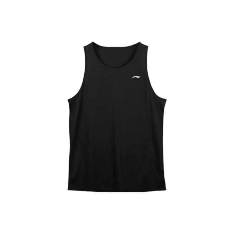 LI-NING Men's Summer New Ice Silk Sports Sleeveless T-Shirt Loose Quick-Dry Training Basketball Running Fitness Vest