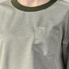 MAXZA UTiliTy Color Block Ärmel Tasche T-Shirt zf04qT006na