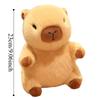 Dress Up Capybara Plush Doll Cartoon Capibara Fluffty Doll Cute Capybara Plush Toy  Home Decor