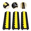 Chengzhi Outdoor Cable Trunking: Speed Bump Rubber Wire Protection & PVC Cable Crossing Channel for Indoors/Outdoors.