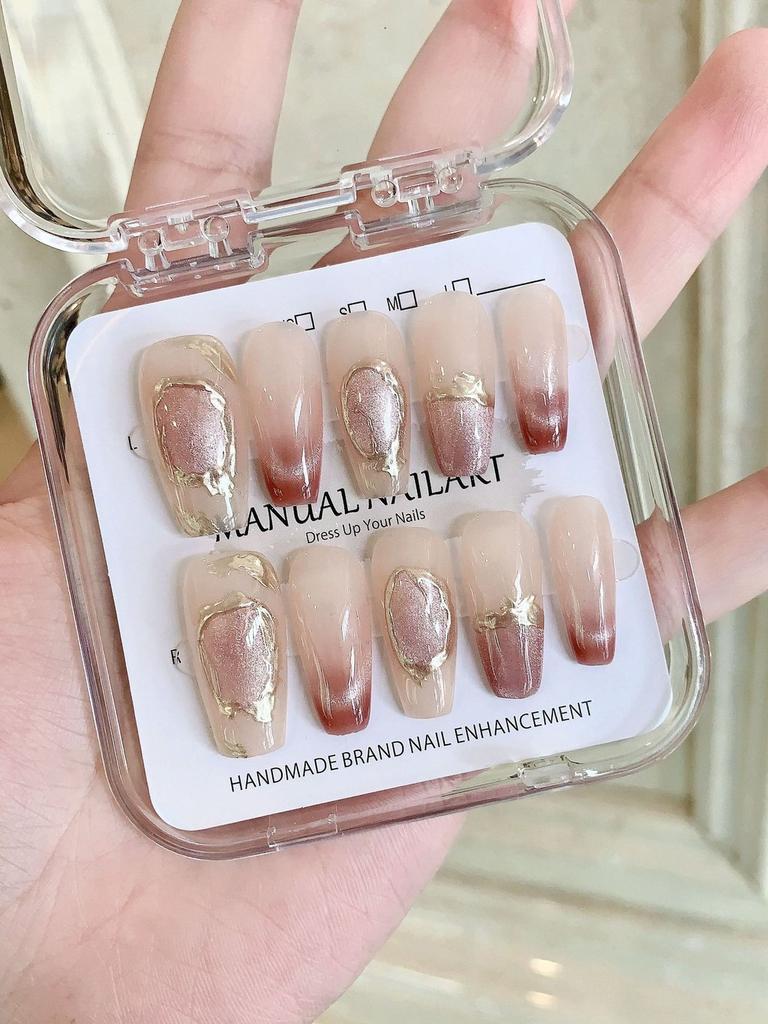 New Arrival Handmade Autumn/winter Nail Stickers Long-lasting And Stunning