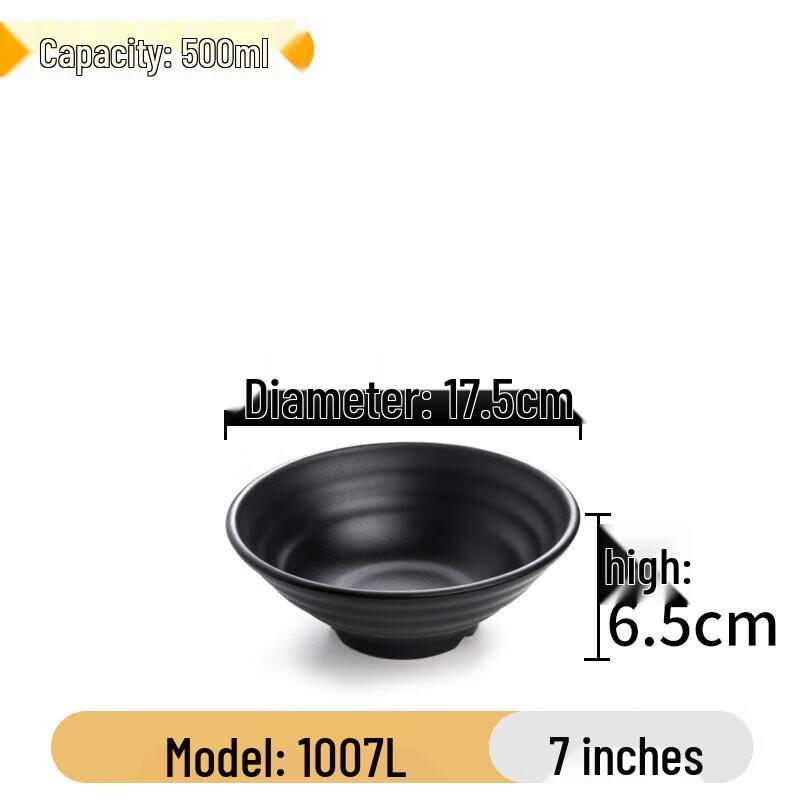 

Japanese Style Melamine Noodle Bowl