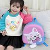 Cartoon Kindergarten Children's Schoolbag, Cartoon Cat Hard Shell Bag, Fashionable and Lightweight Children's Shoulder Trendy Bag
