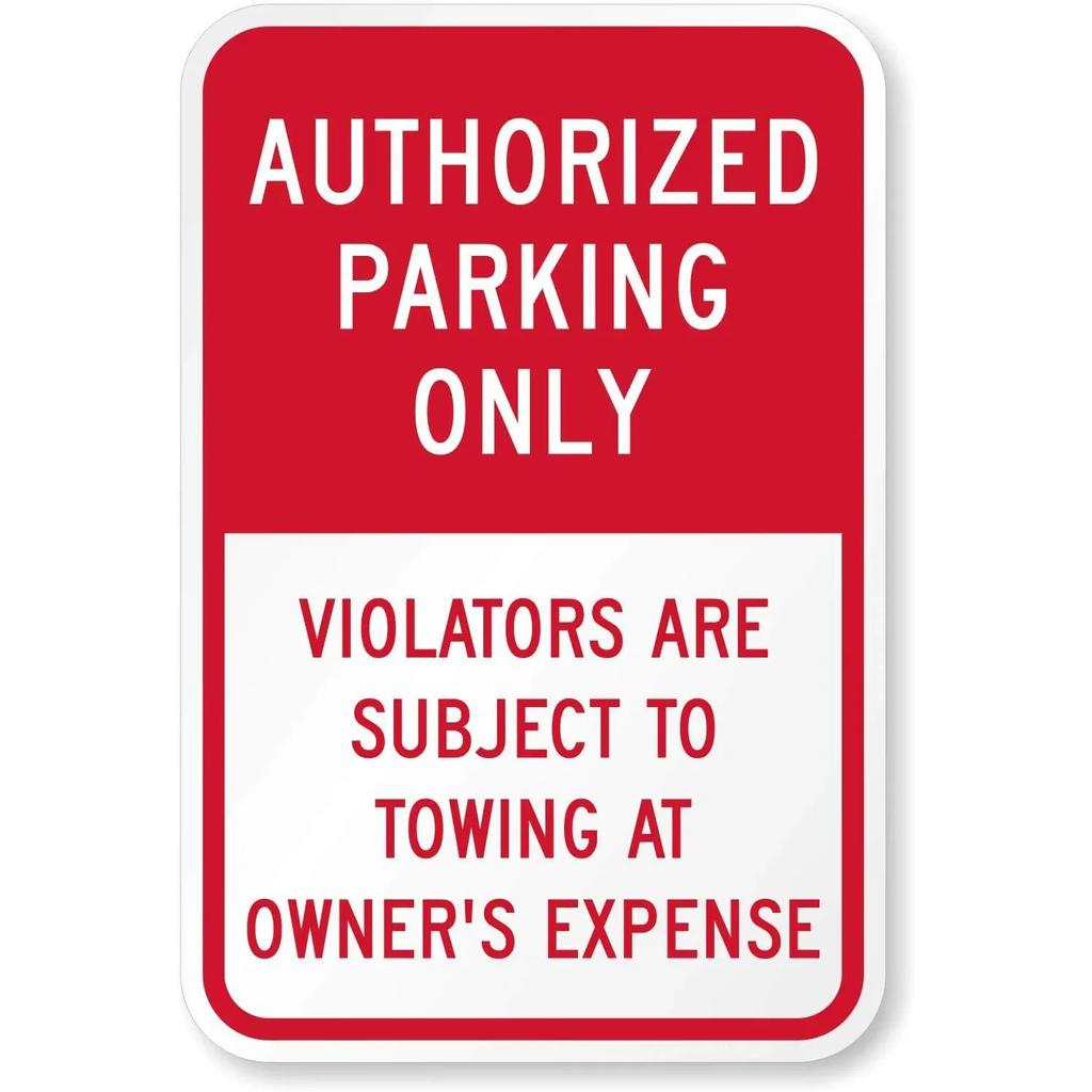 Vintage Žádné parkování kdykoli Kovové plechové cedule Plakáty Plaketa Železná malba Dekorace pro Garáž Venkovní Domov Klub Bar Nástěnná dekorace