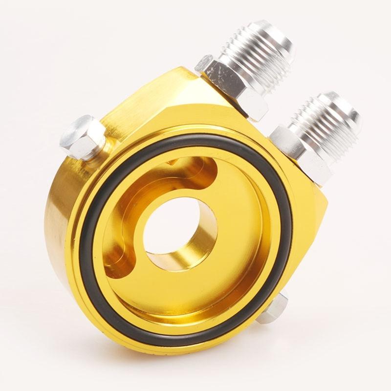 Upgrades Split Design Oil Pressure Gauges Adapters FittingHeavy Duty Aluminum Hydraulic Adapters for Oil Gauges Installation