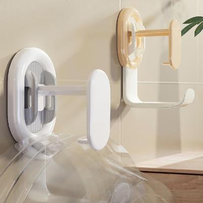 Powerful Suction Cup Hook Vacuum Hooks Towel Rack Bar Clothes Hanger Reusable Bathroom Kitchen Wall Handbag Hanger Storage Rack