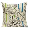 Decorative Throw Pillows Case Floral White Red Pink Flower Polyester Pillow Cushion Cover For Sofa Home Living Room Decor