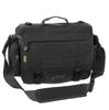 Direct Action Messenger Tactical Bag, 10 Liter Capacity, Ideal for Laptops, iPads, and Tablets, Black