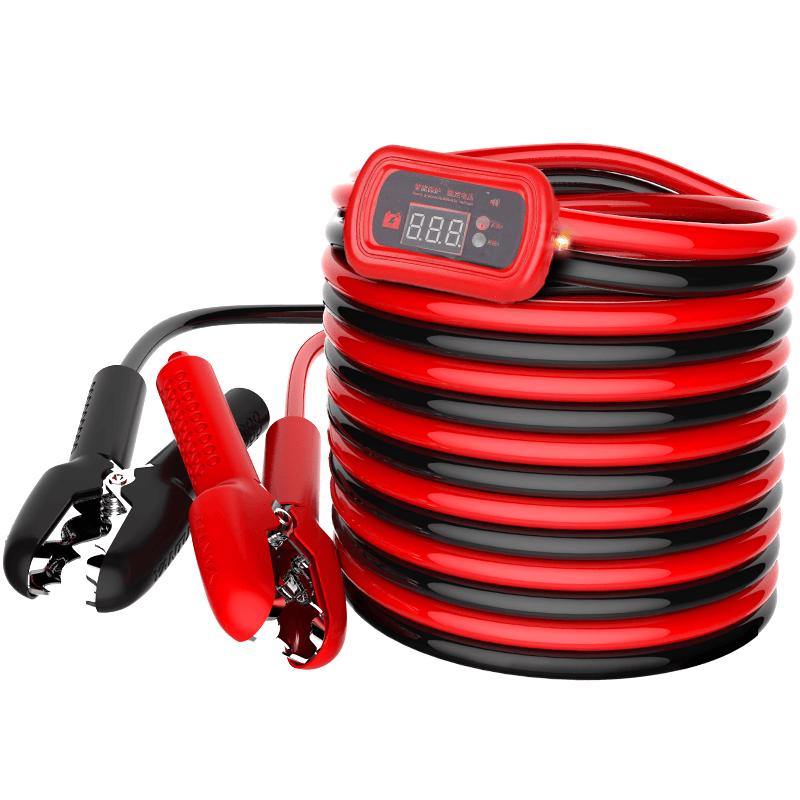 Automotive Jumper Cables with Digital Display