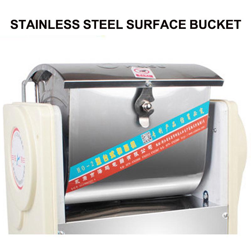 220V Electric Stand Professional Dough Mixer 2kg Household Commercial Mixer Beater Bread Multi-function Mixer Home Appliance