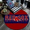 Boston Red Sox2,Round Area Rug,Carpet Rug for Living Room Bedroom Sofa Playroom Decor,Non-slip Floor Mat