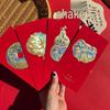 Year of the Horse Red Envelope: Custom High-End Embossed Gourd Ruyi Lai See Packet with Logo for Spring Festival